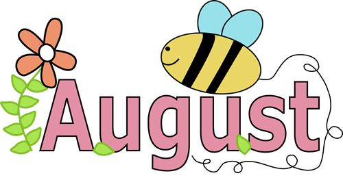 August clipart images