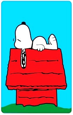 Snoopy Clipart august