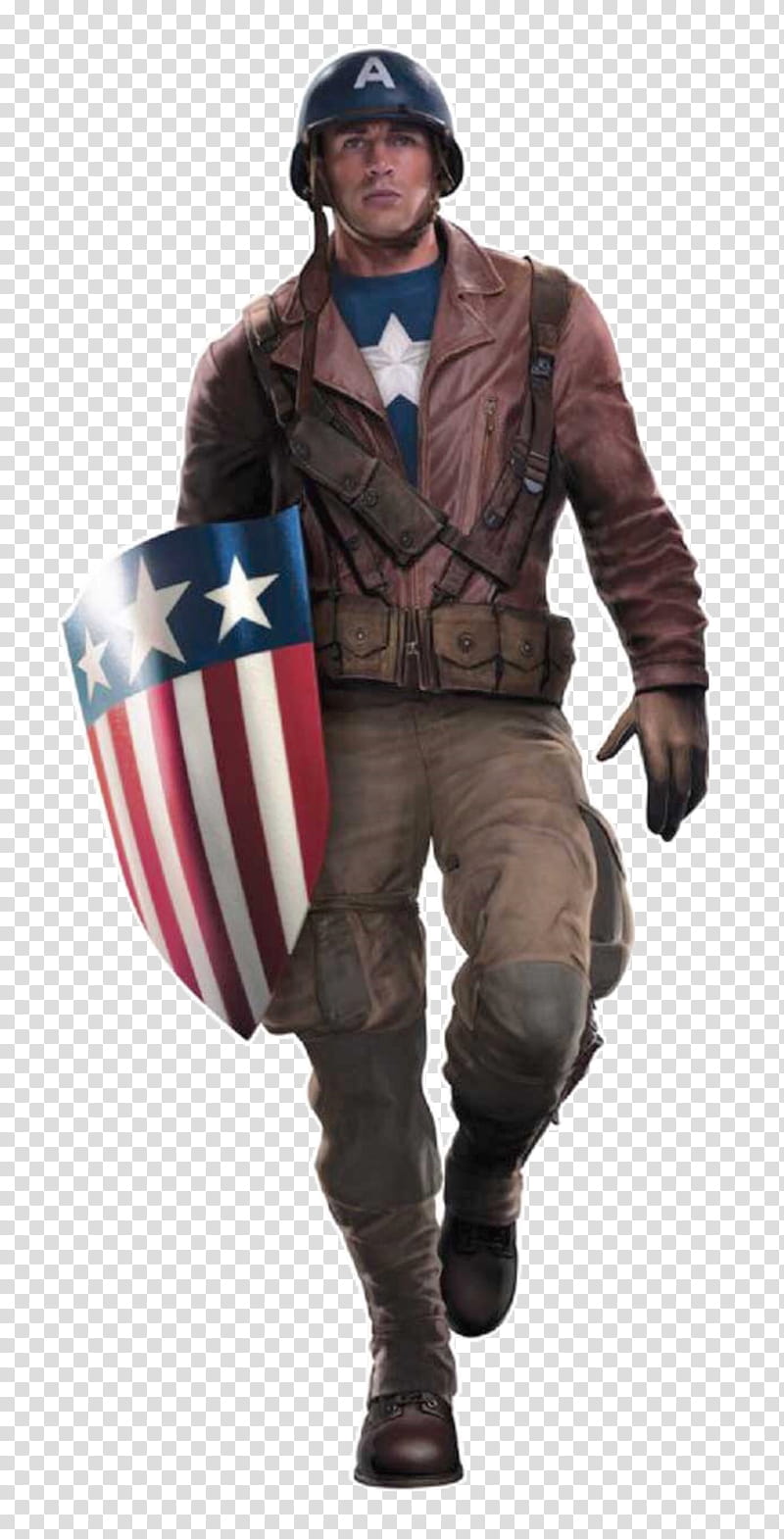First Avenger Captain America transparent background PNG