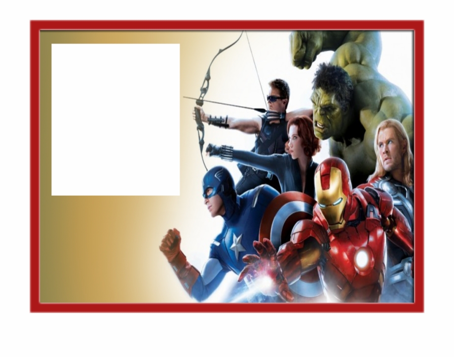 Avenger Birthday Invitation Templates Free PNG Images