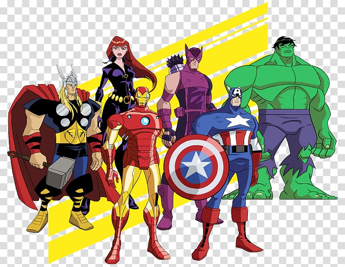 Black Widow Captain America Iron Man Hulk Thor, Avengers