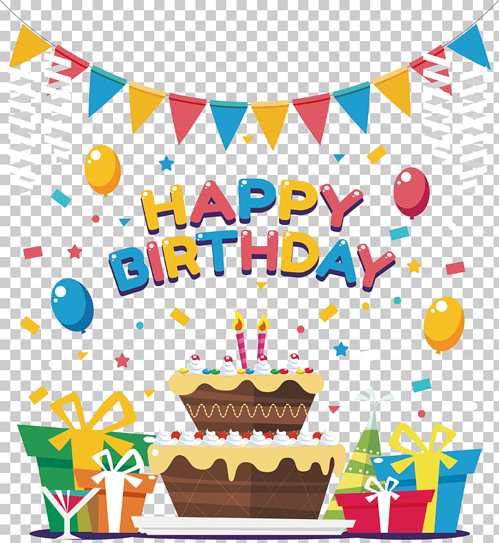 Birthday cake , Birthday background design, happy birthday
