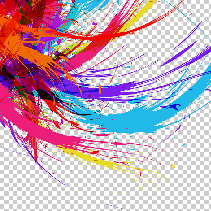 Graphic design Logo, Colorful Background, multicolored