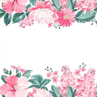 Floral background design.