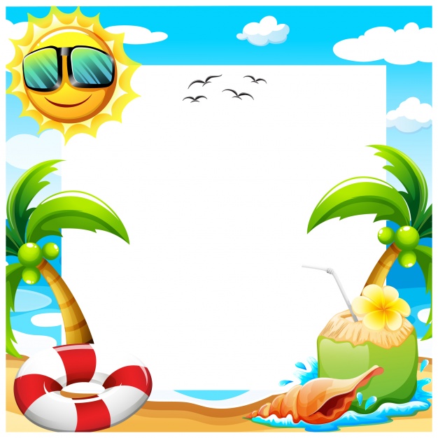 Summer background design Vector