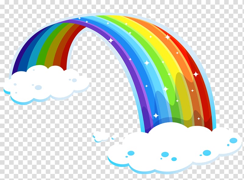 Rainbow Thumbnail , rainbow transparent background PNG