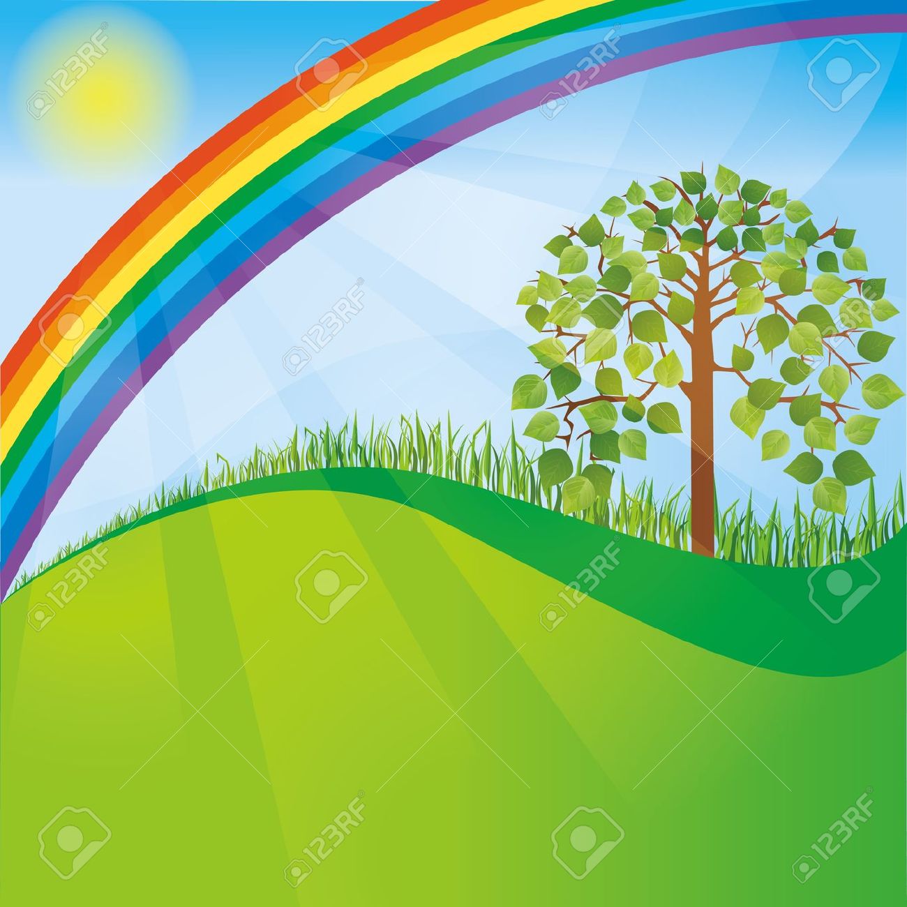 Free Rainbow Background Cliparts, Download Free Clip Art