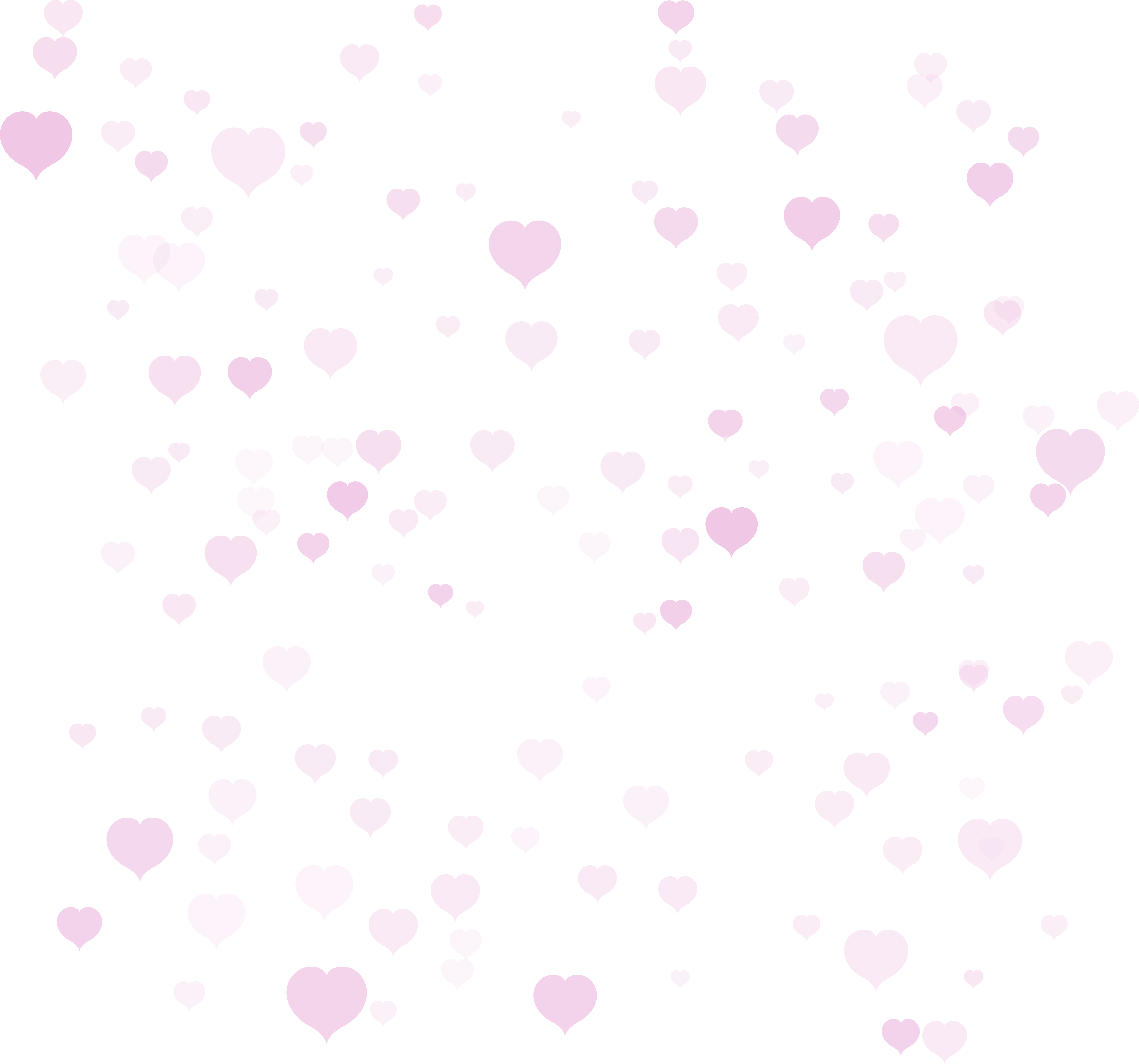 Hearts for Background Transparent PNG Clip Art