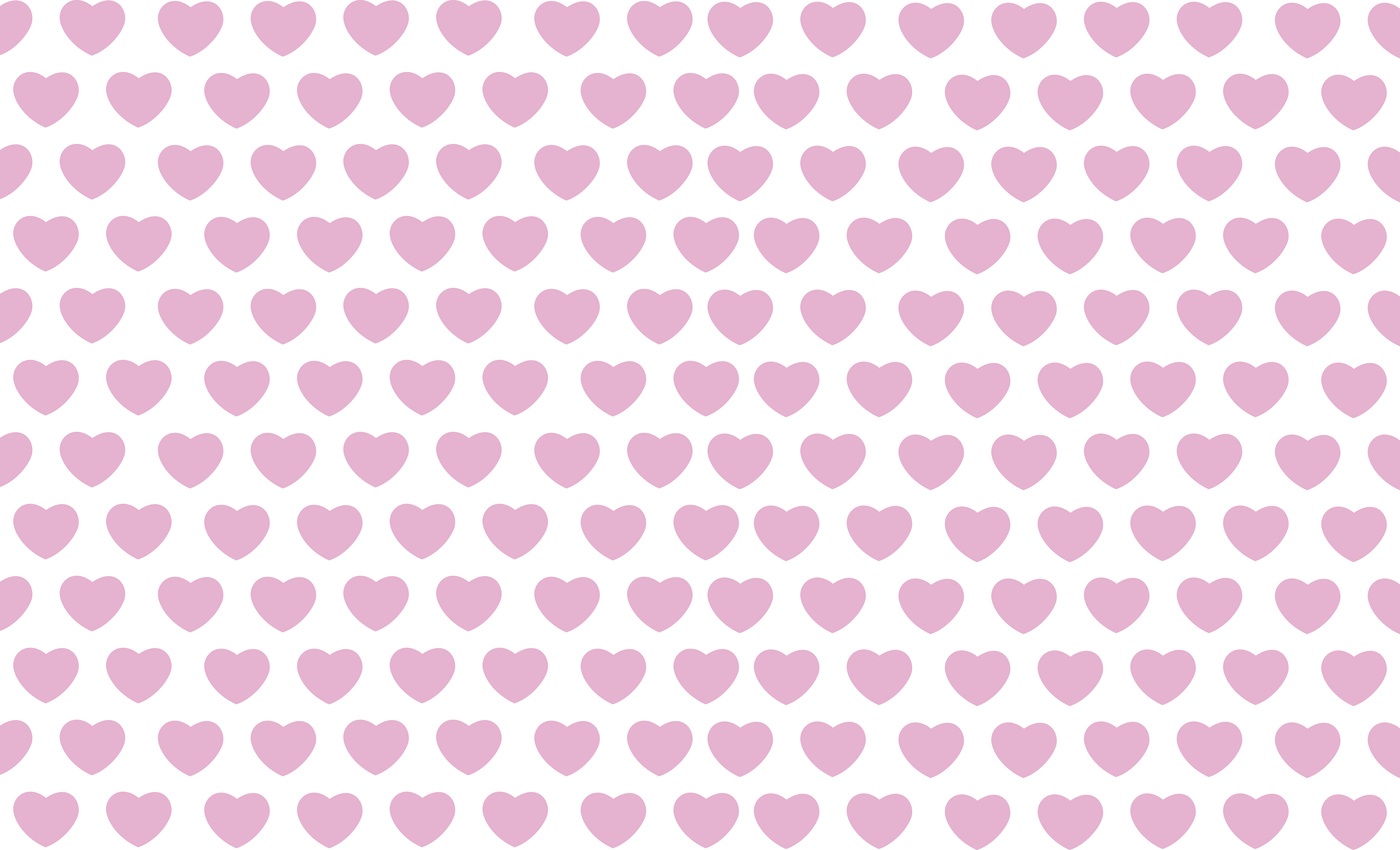 Hearts for background.