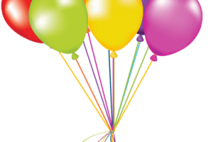 clipart balões de aniversário fotosearch