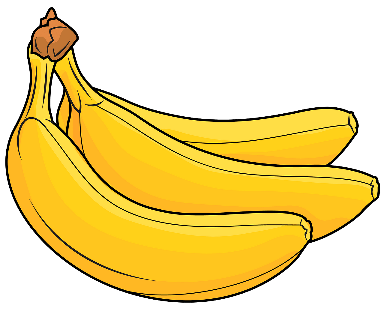 Bananas clipart free.