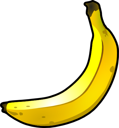 Free banana cartoon.