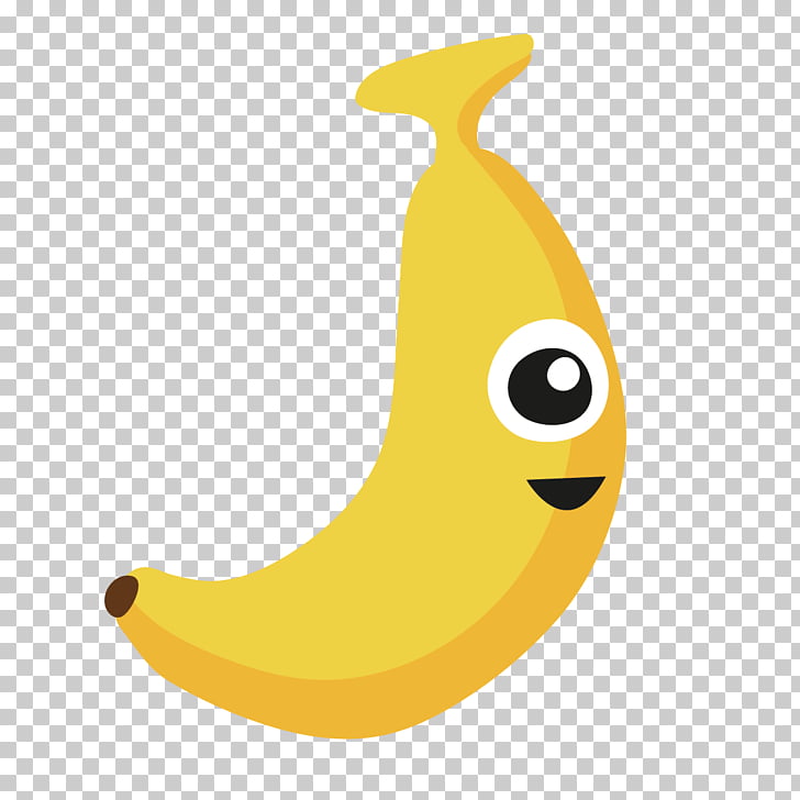 Banana, cute banana PNG clipart
