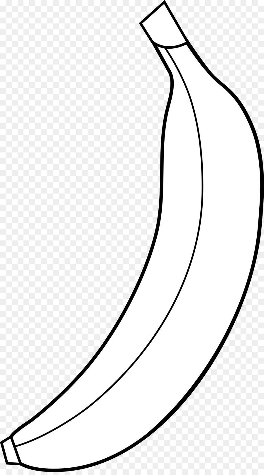 Banana Clipart Black And White clipart