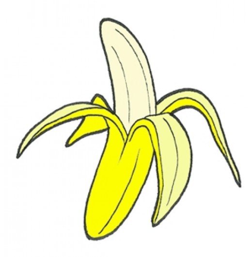 Free banana peel.
