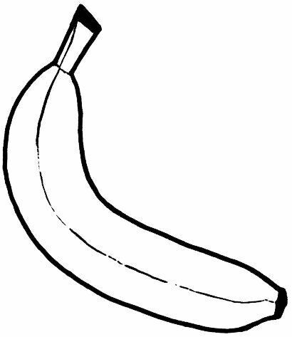 Banana templates fruit.