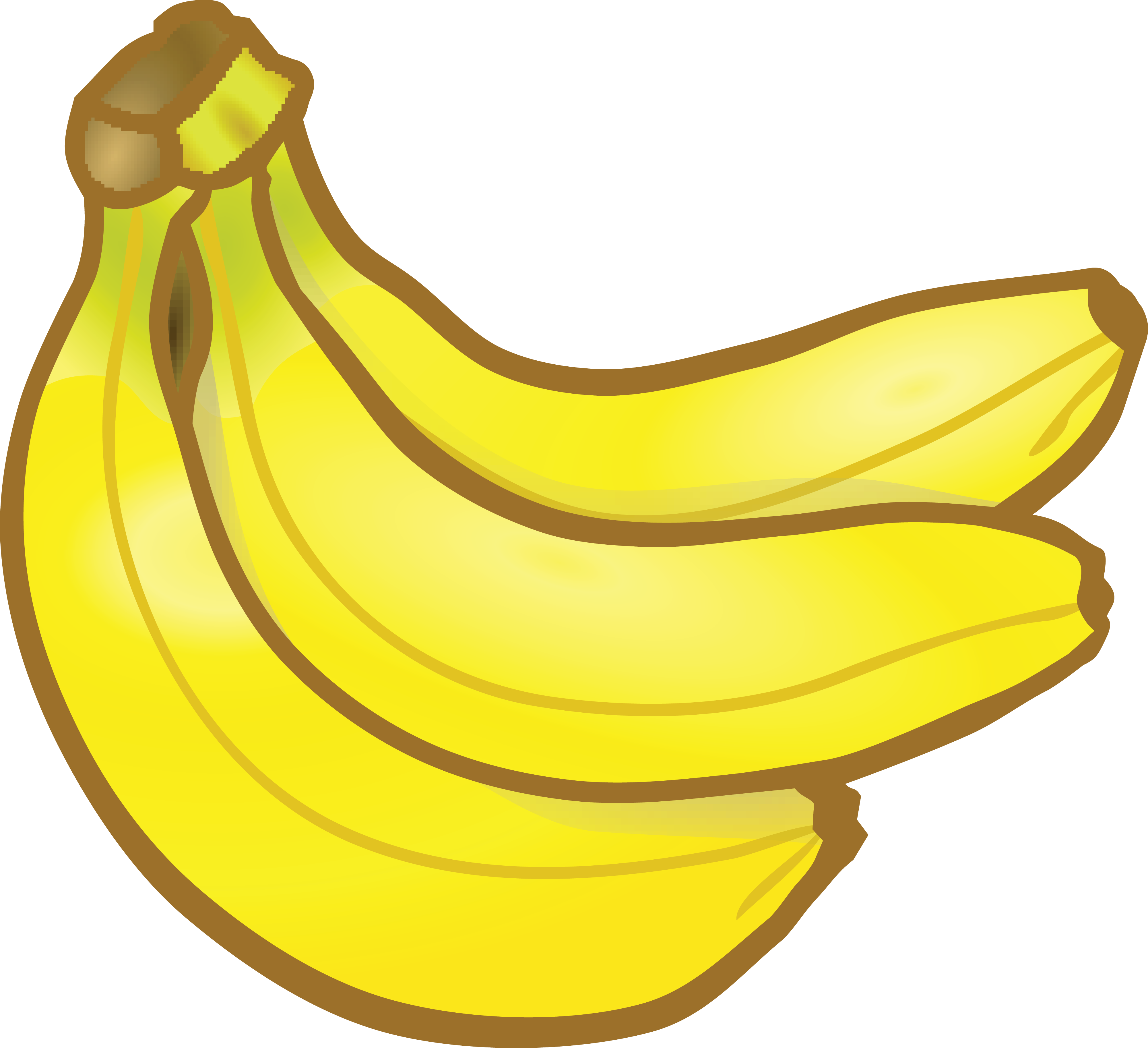 HD Free Clipart Of A Banana