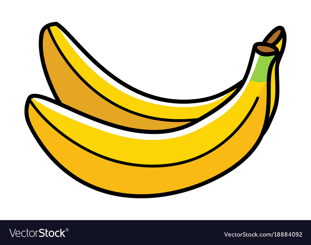 Banana vector clipart images gallery for free download