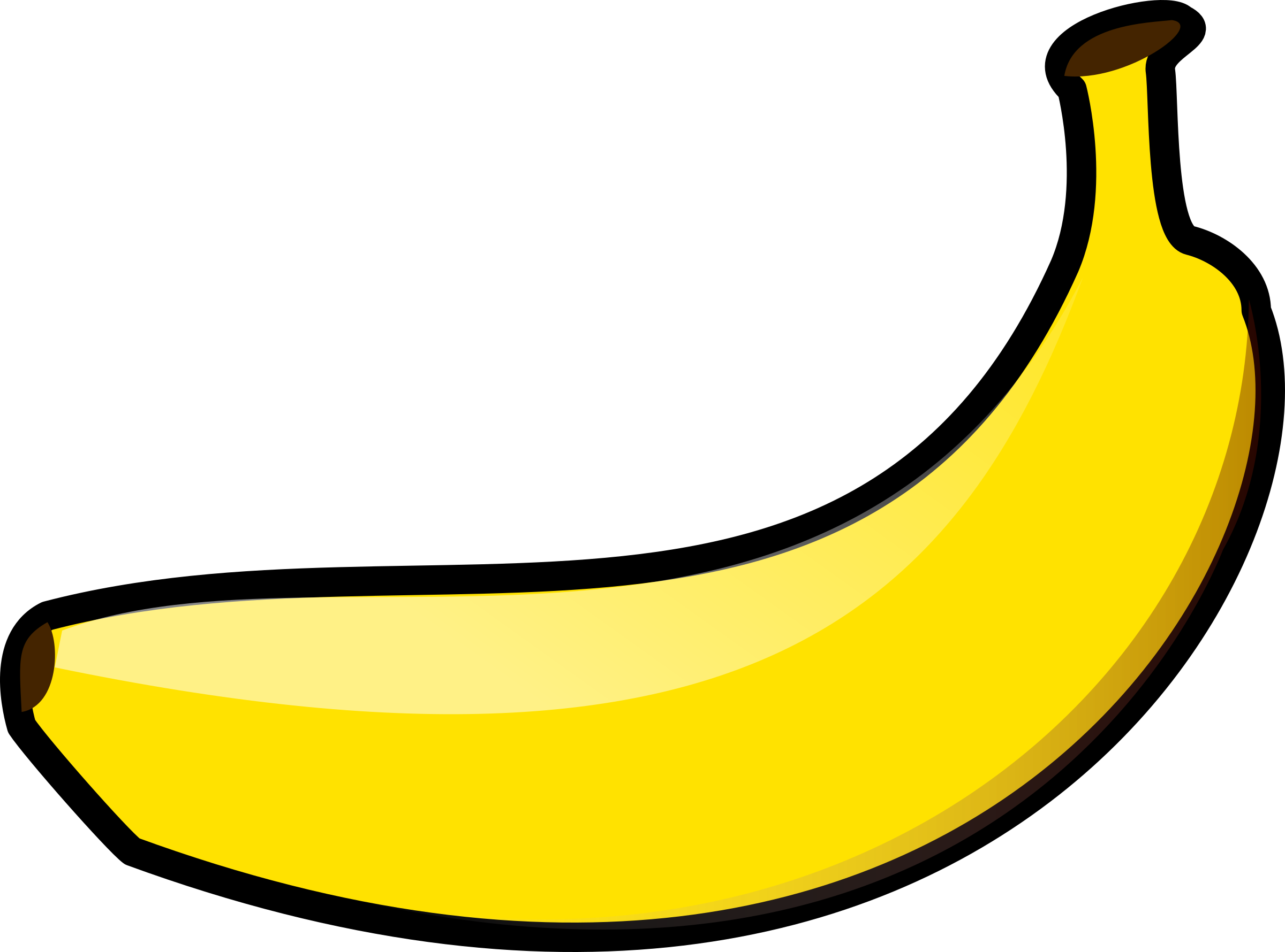 Clipart banana yellow banana, Clipart banana yellow banana