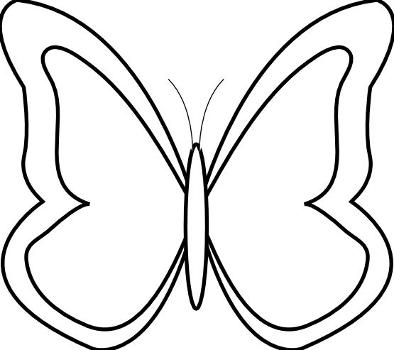 Butterfly black and white google images clip art free of