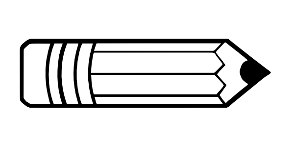 Best Pencil Clipart Black And White