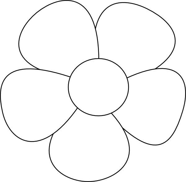 Einfache Blume SVG Downloads