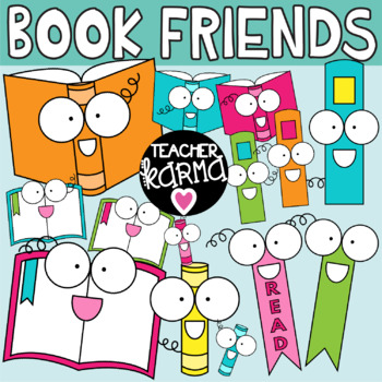 Book Clipart, Reading Graphics