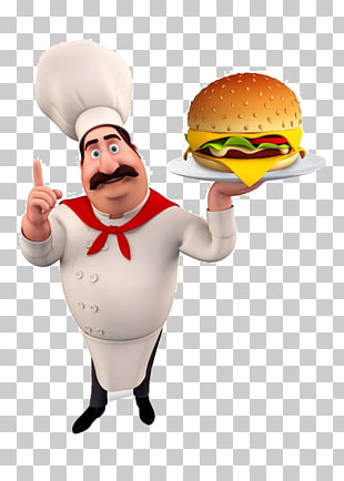 clipart burger chef