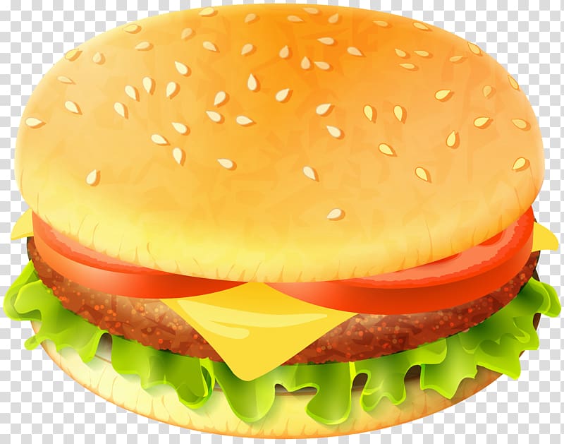 Burger illustration hamburger.