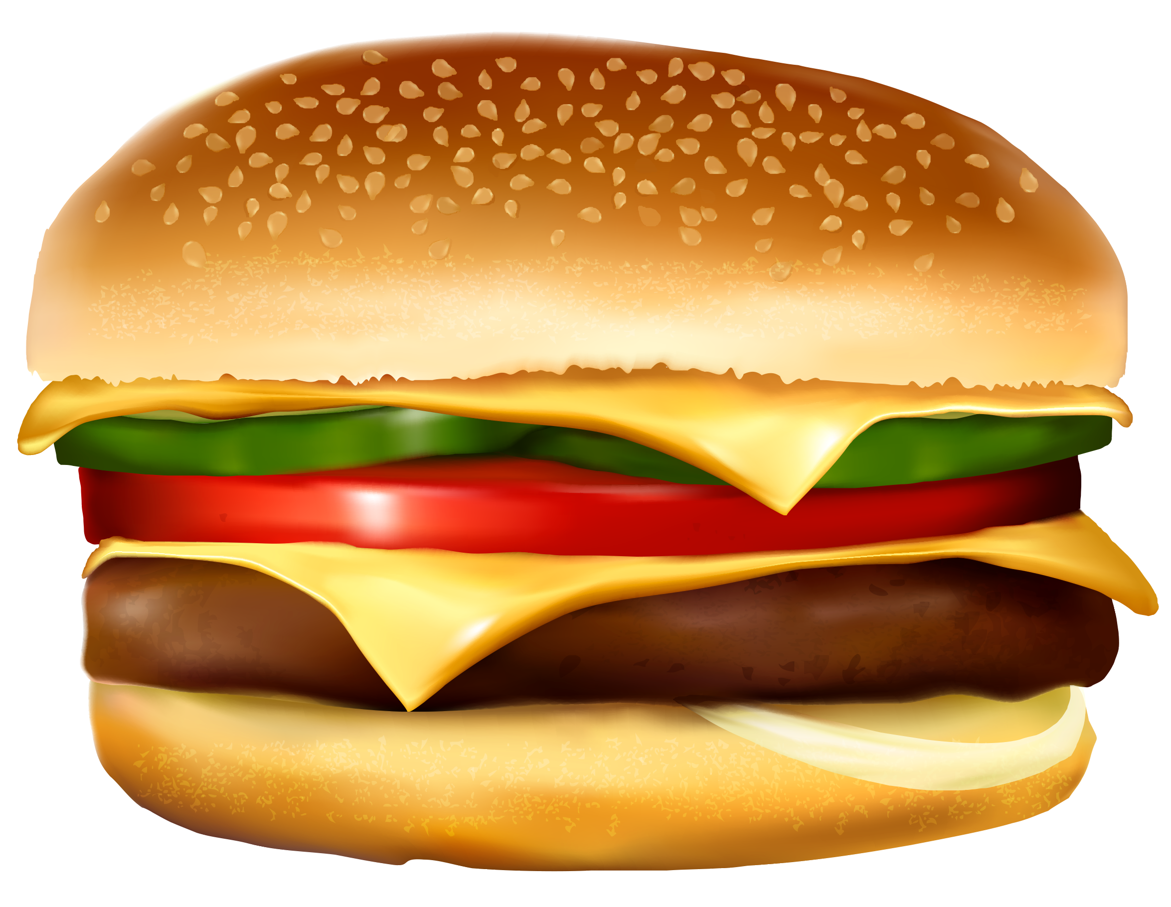 clipart burger vector