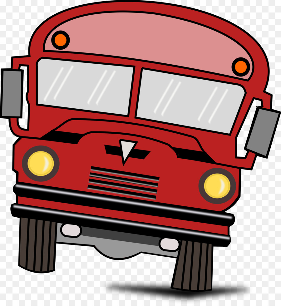 clipart bus car