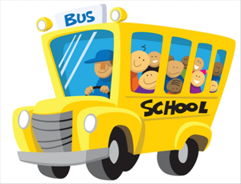 Image of school bus clipart