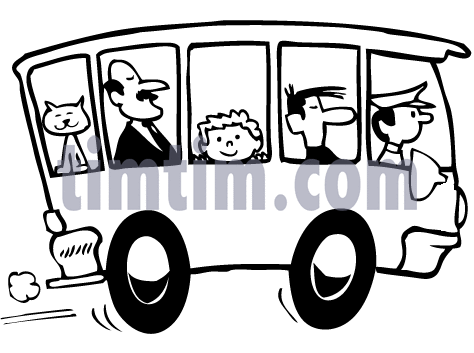 Passenger Bus Clipart