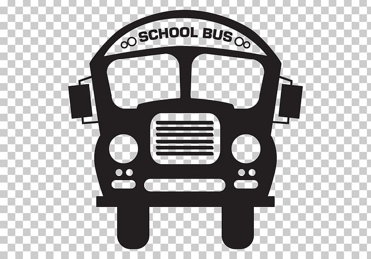 School bus silhouette.