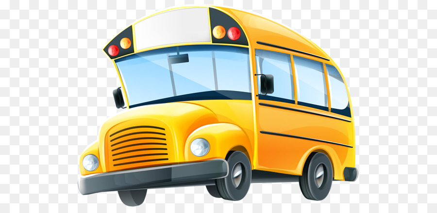 School Bus Cartoon clipart