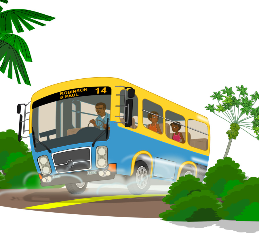 bus trip cartoon images