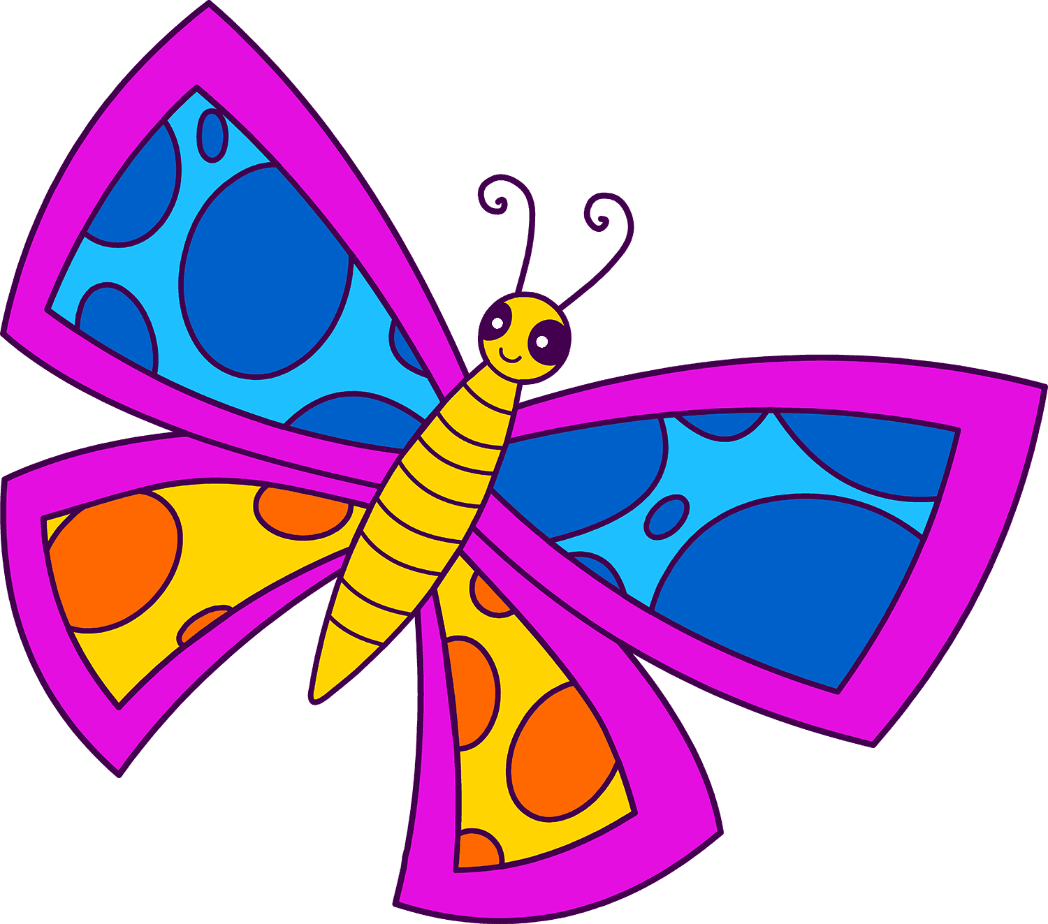 Free butterfly clipart.