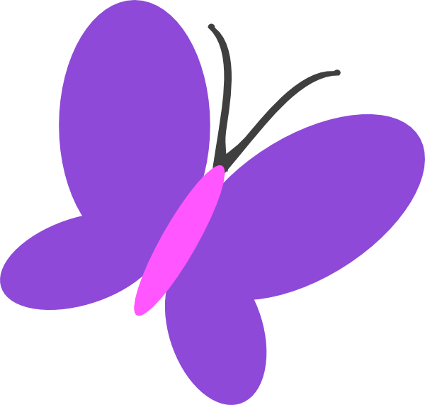 Free Purple Butterfly Cliparts, Download Free Clip Art, Free