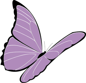 clipart butterflies free purple butterfly