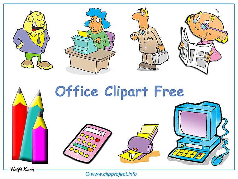 Office Clipart Bilder kostenlos