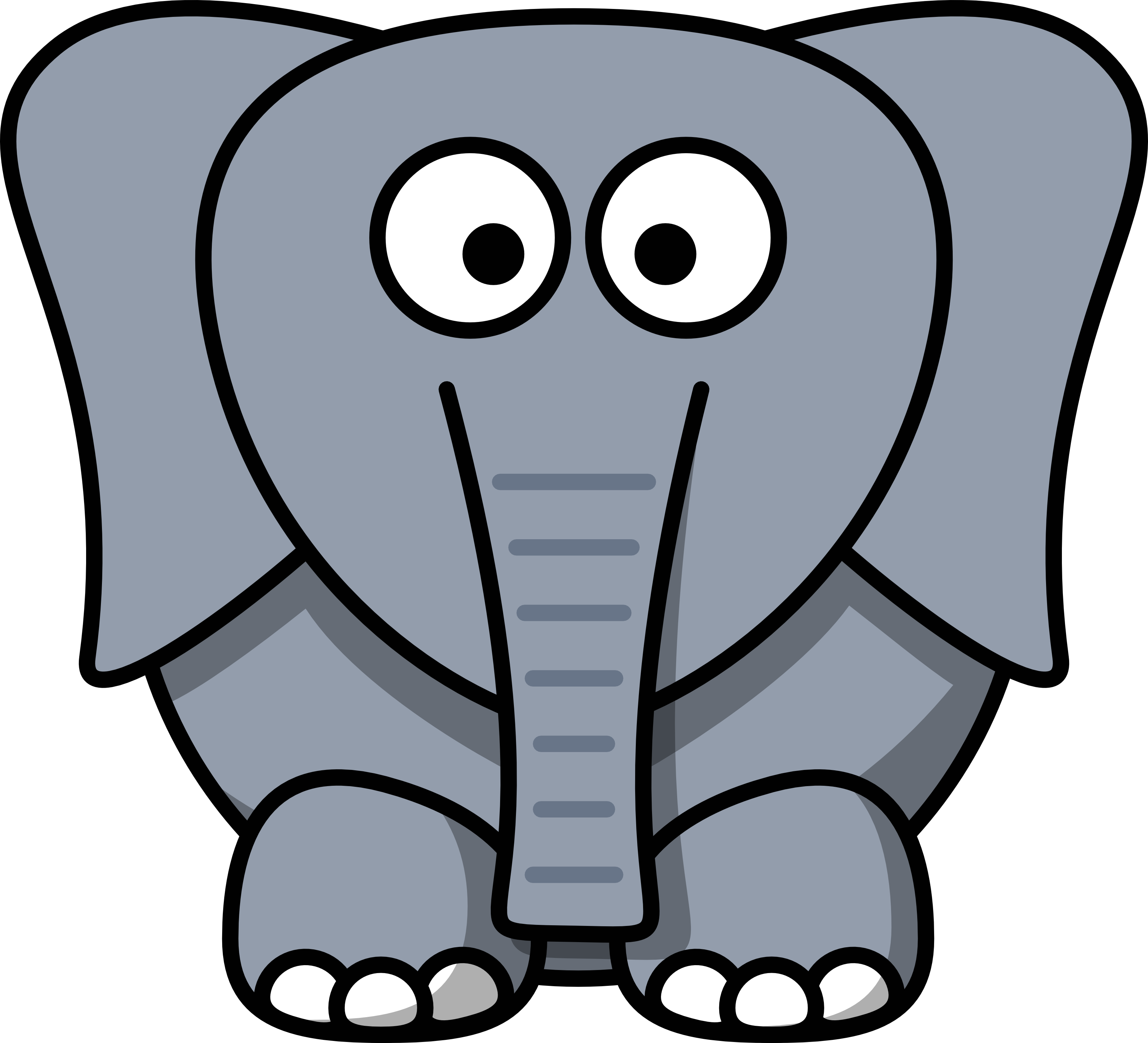 Free Pictures Of Cartoon Elephants, Download Free Clip Art