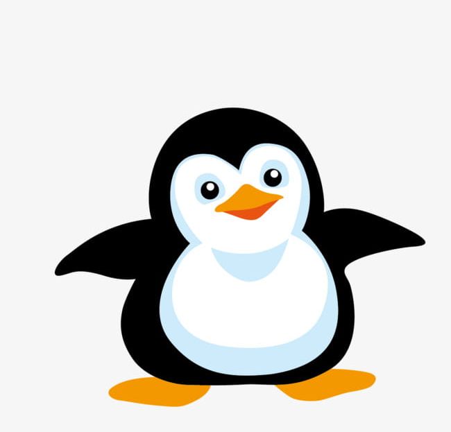 Cartoon Hand Painted Cute Penguin PNG, Clipart, Animals