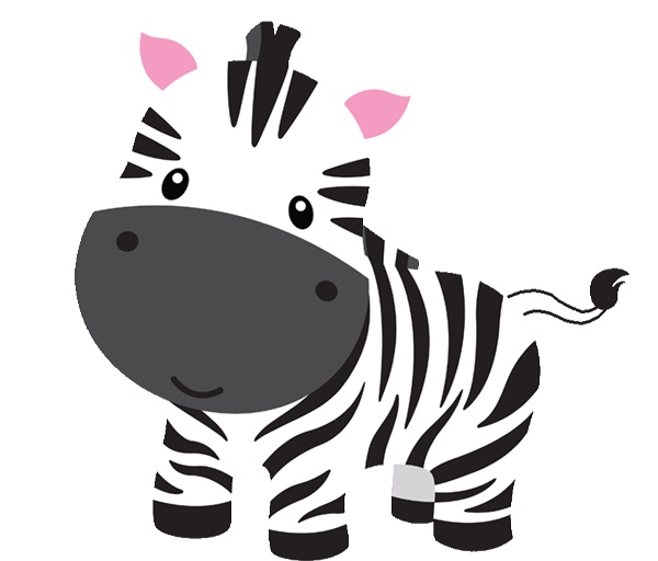 Zebra clipart animals.