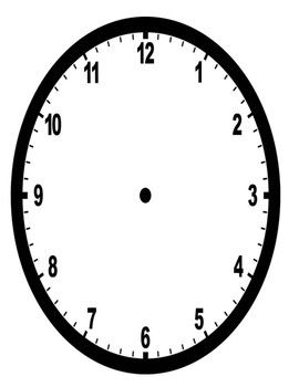 Analog clock clock.