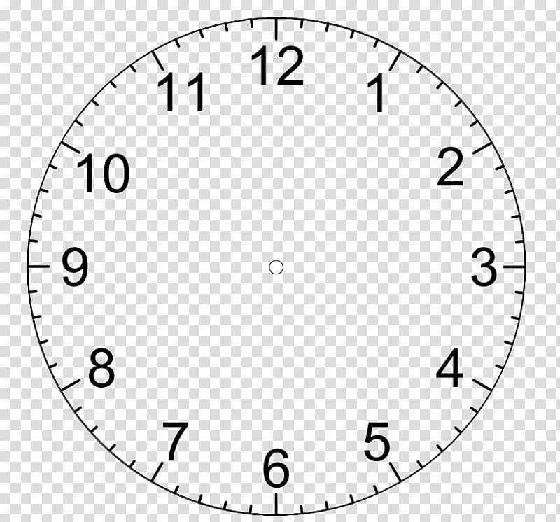 Clock face Time Digital clock , clock transparent background
