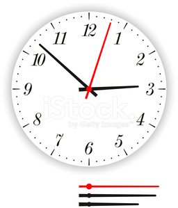 clipart clock face modern