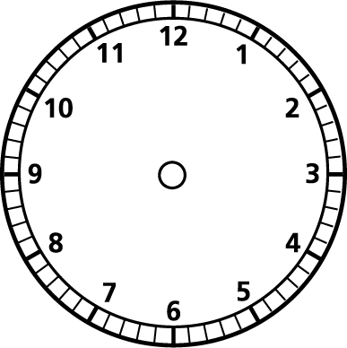 Free Blank Clock Face Printable, Download Free Clip Art