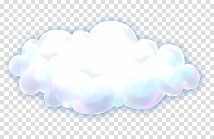 White cloud cloud.