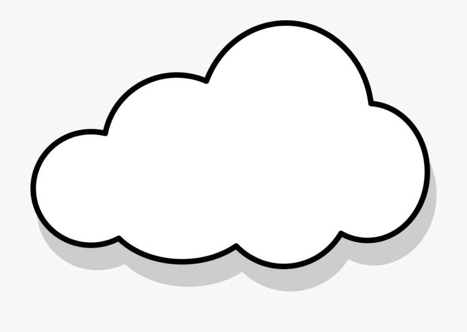 clipart clouds gray