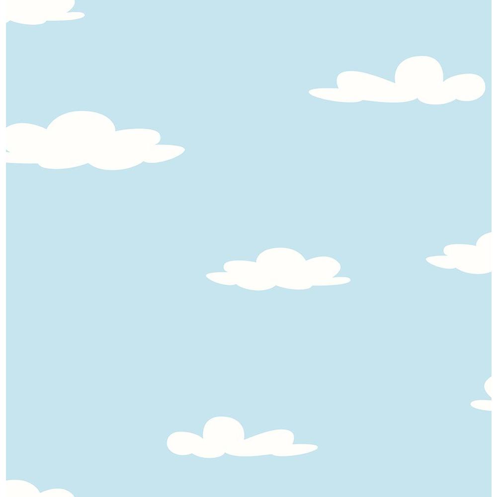 Blue clouds wallpaper.